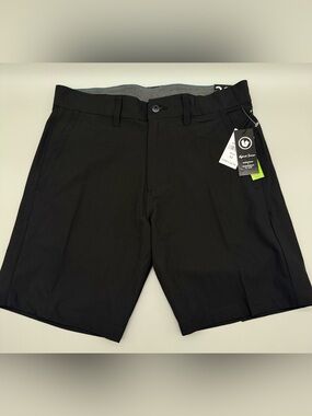 burnside Black Men’s Hybrid Shorts
